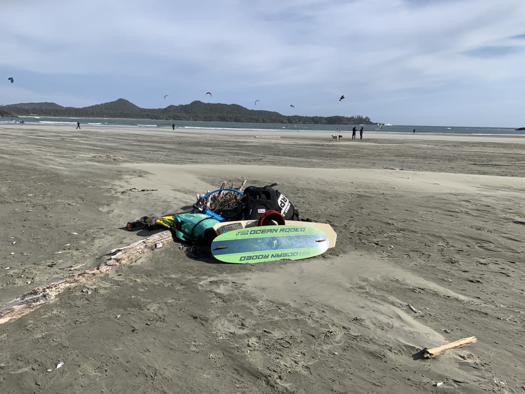 Surf on the Tofino coast