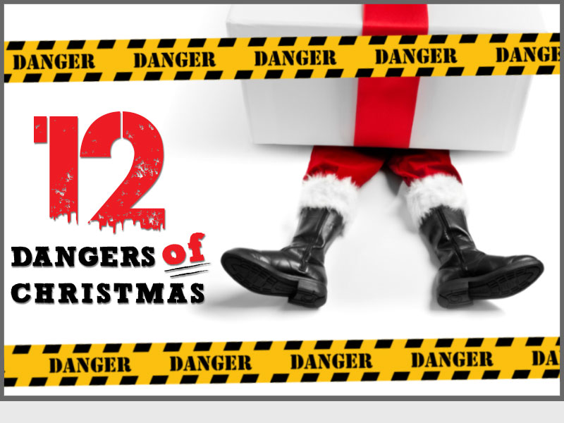 Image result for the 12 risks of christmas