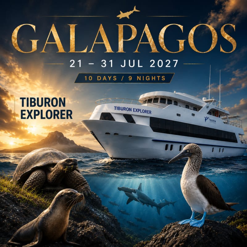 กาลาปากอส กับ Tiburon Explorer