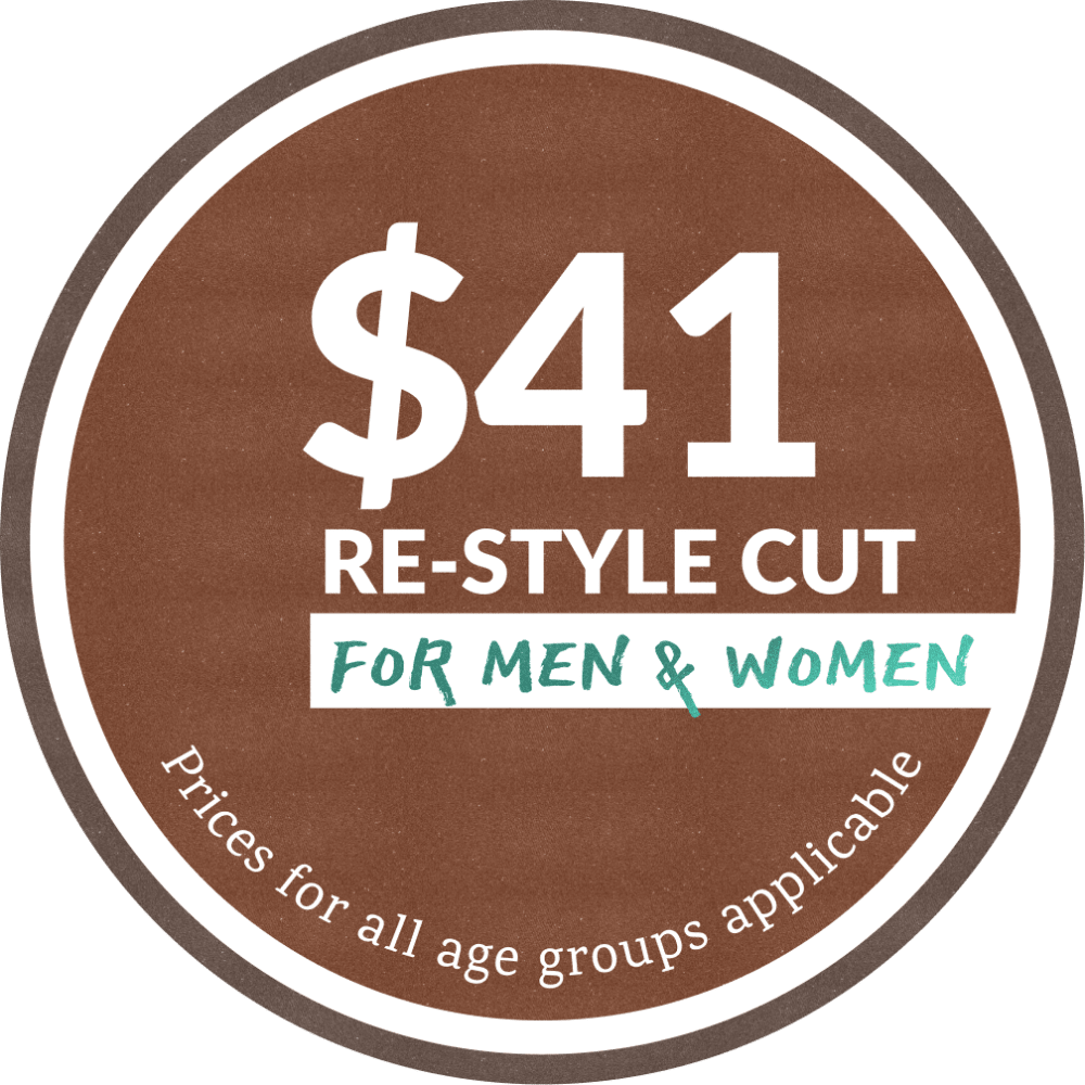 $39 re-style cut — just come through