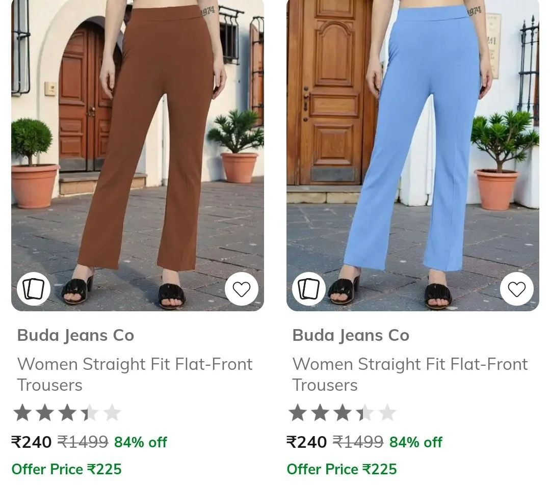 Combo Deal – T-Shirt, Trousers, Shirt, Jeans & 3 more