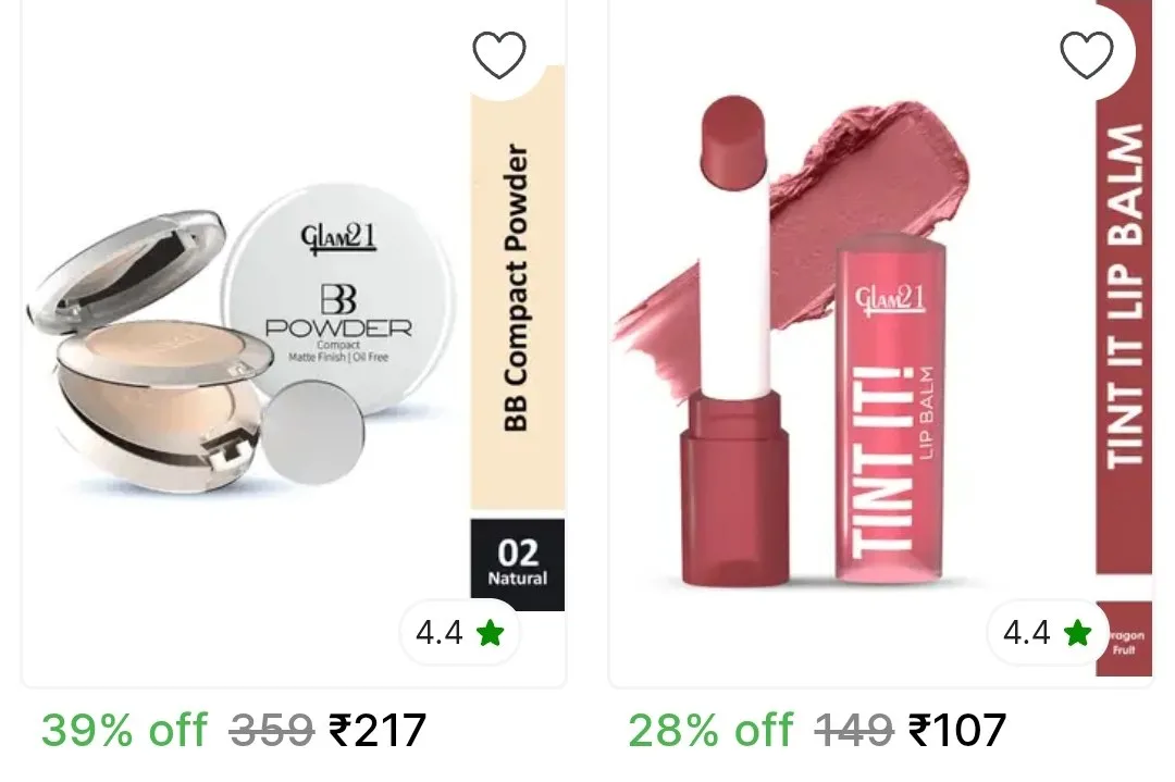Shopsy | Glam21 Makeup at a MINIMUM 20% OFF! 🔥