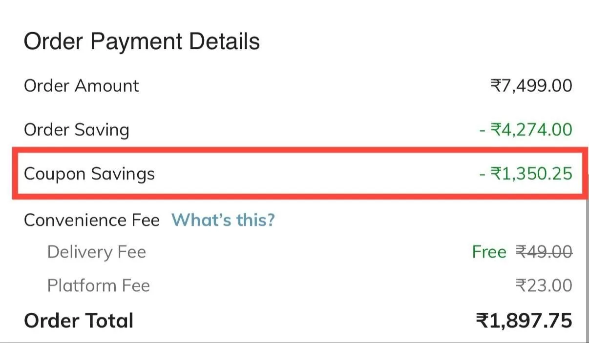 Flat 75% Off On Everything Coupon