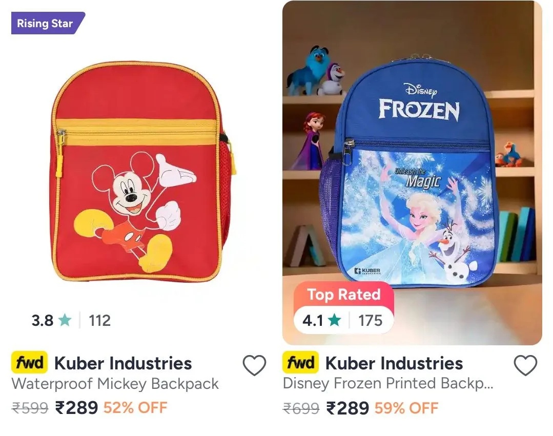 Myntra | Backpacks under 299/-