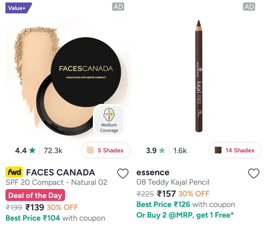 MYNTRA Limited Time Beauty Deal! ✨