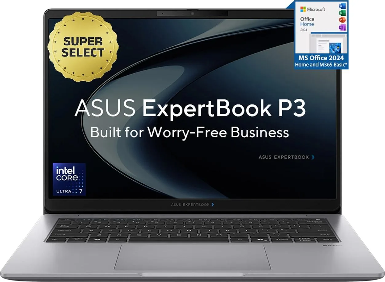 59% Off - ASUS ExpertBook P3 Intel Core Ultra 7 255H - (16 GB/512 GB SSD) at Rs.79990
