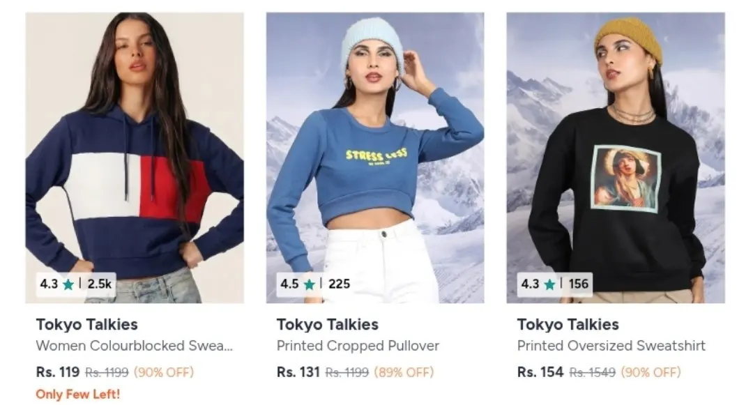 Sweatshirt Under 200
