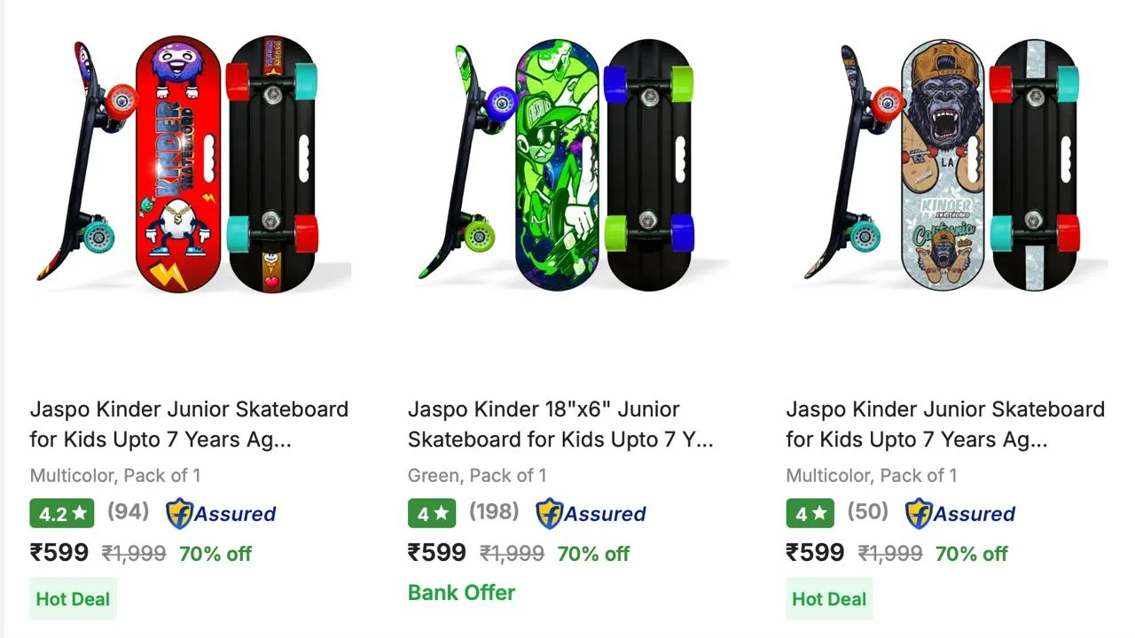 Jaspo Skateboards | Starts At Rs.599