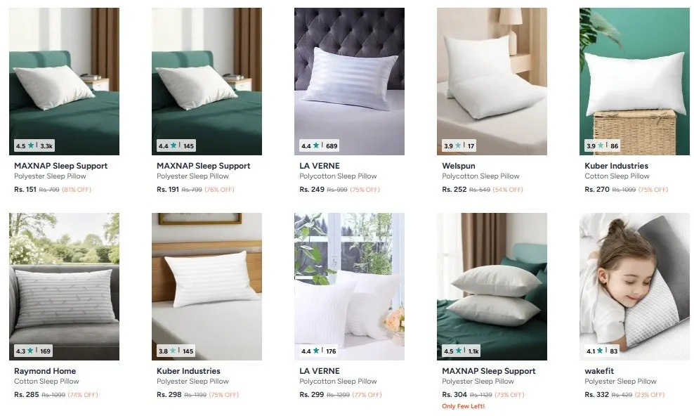 **Myntra | Fitted Bedsheets starting @ 199 only**