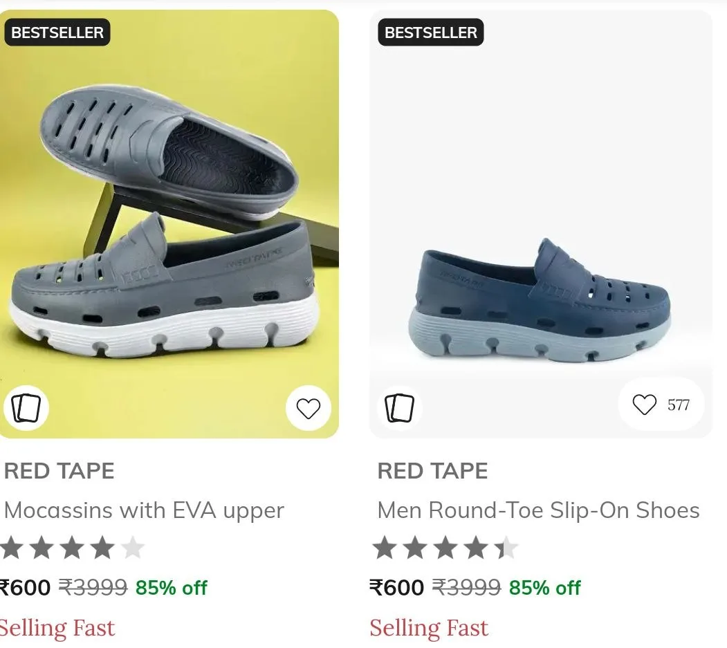 AJIO : Upto 85% Off On Red Tape Shoes