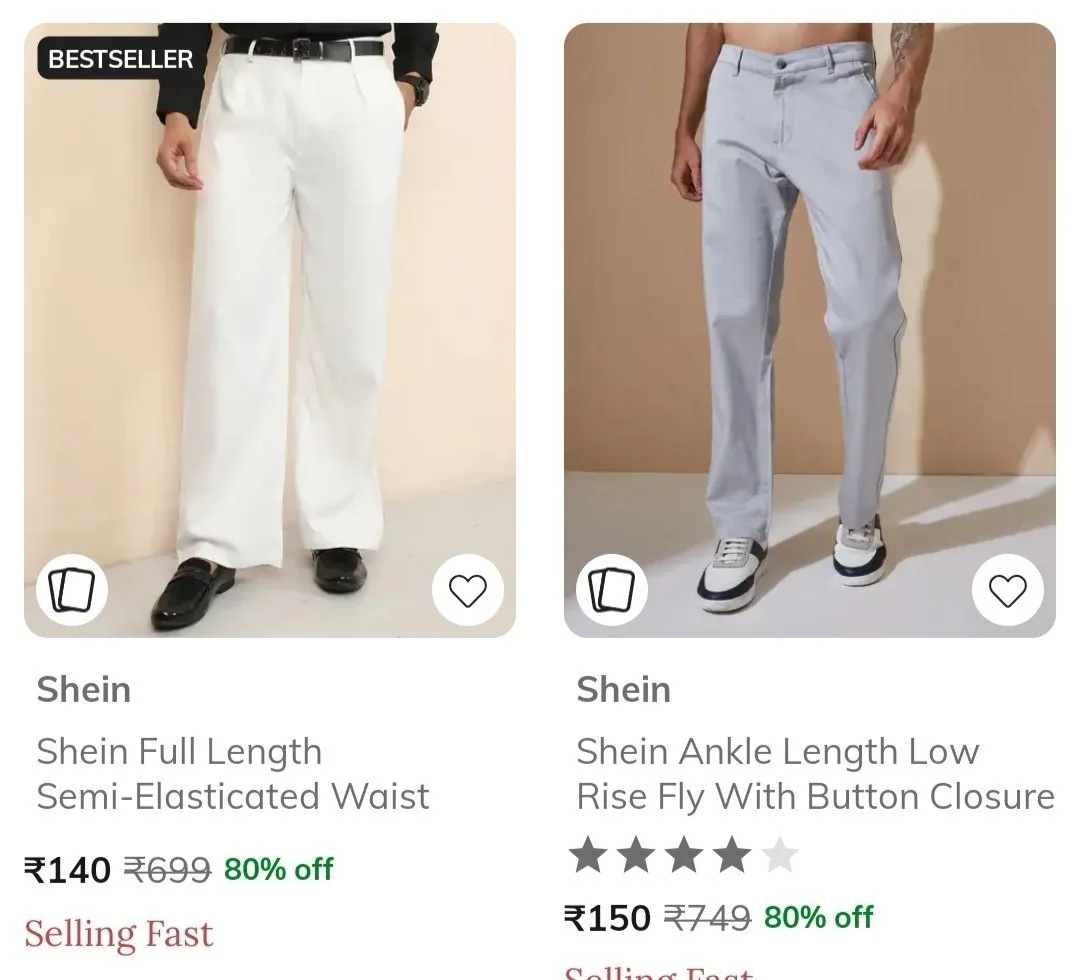 LOOT FAST 🔥🔥🔥UPTO 80% OFF On SHEIN CLOTHING .
