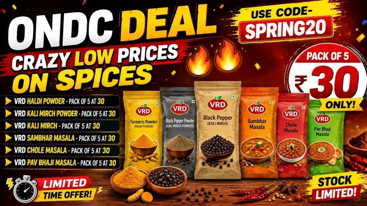 ONDC Deal – Crazy Low Prices on Spices 🔥🔥