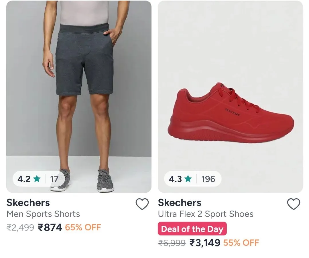 Combo Deal – Myntra Loot  Upto 65% Off On Skechers Shoes Women, Myntra Loot  Upto 65% Off On Skechers Shoes Men, More Skechers Shoes Men, More Skechers Shoes Women & 2 more