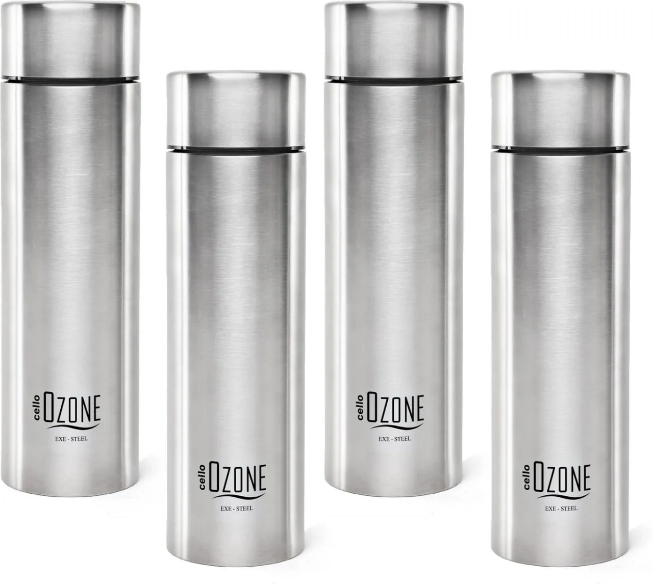 70% Off - Cello Stainless Steel Bottles, (Pack Of 4) At Rs.599
