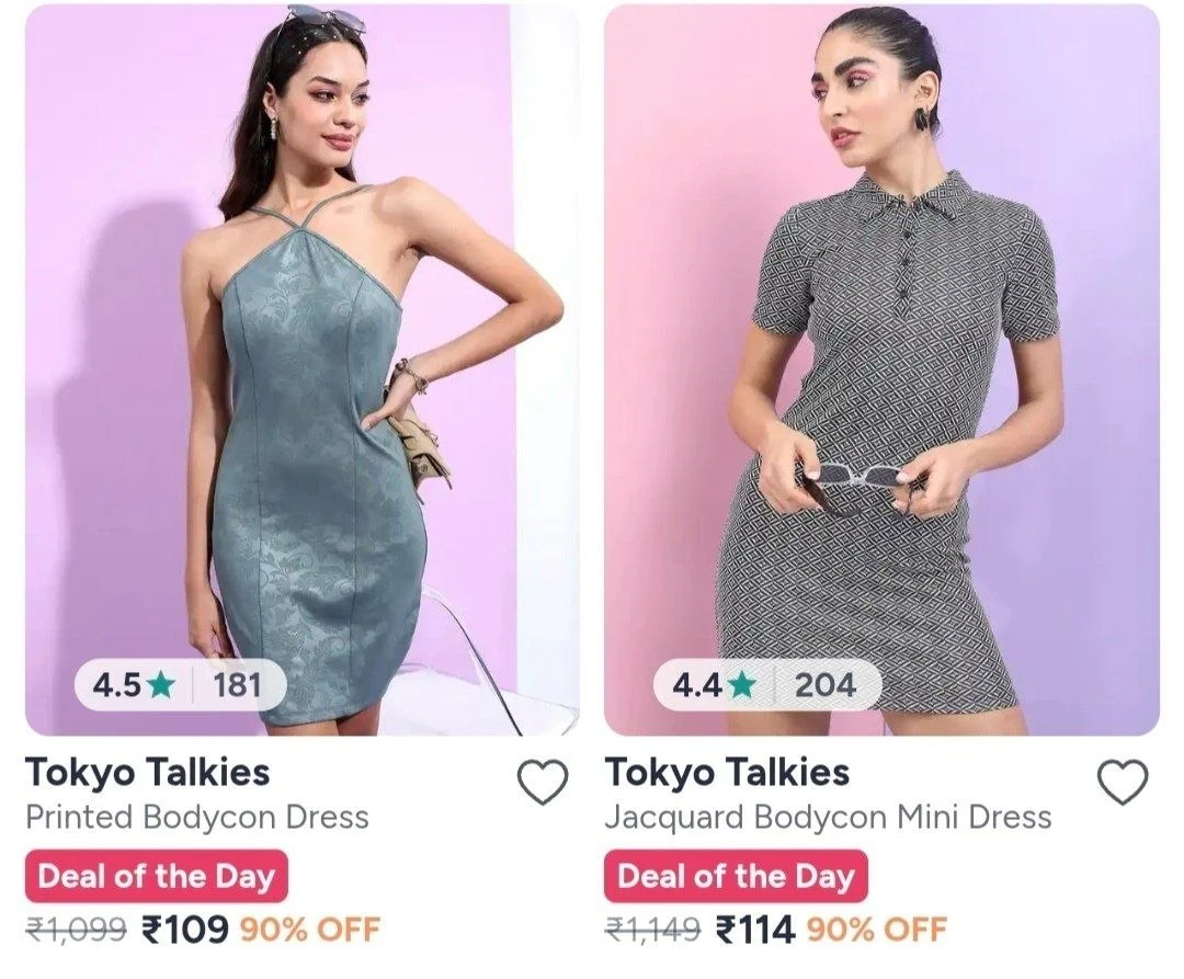 Women's Dress From ₹109