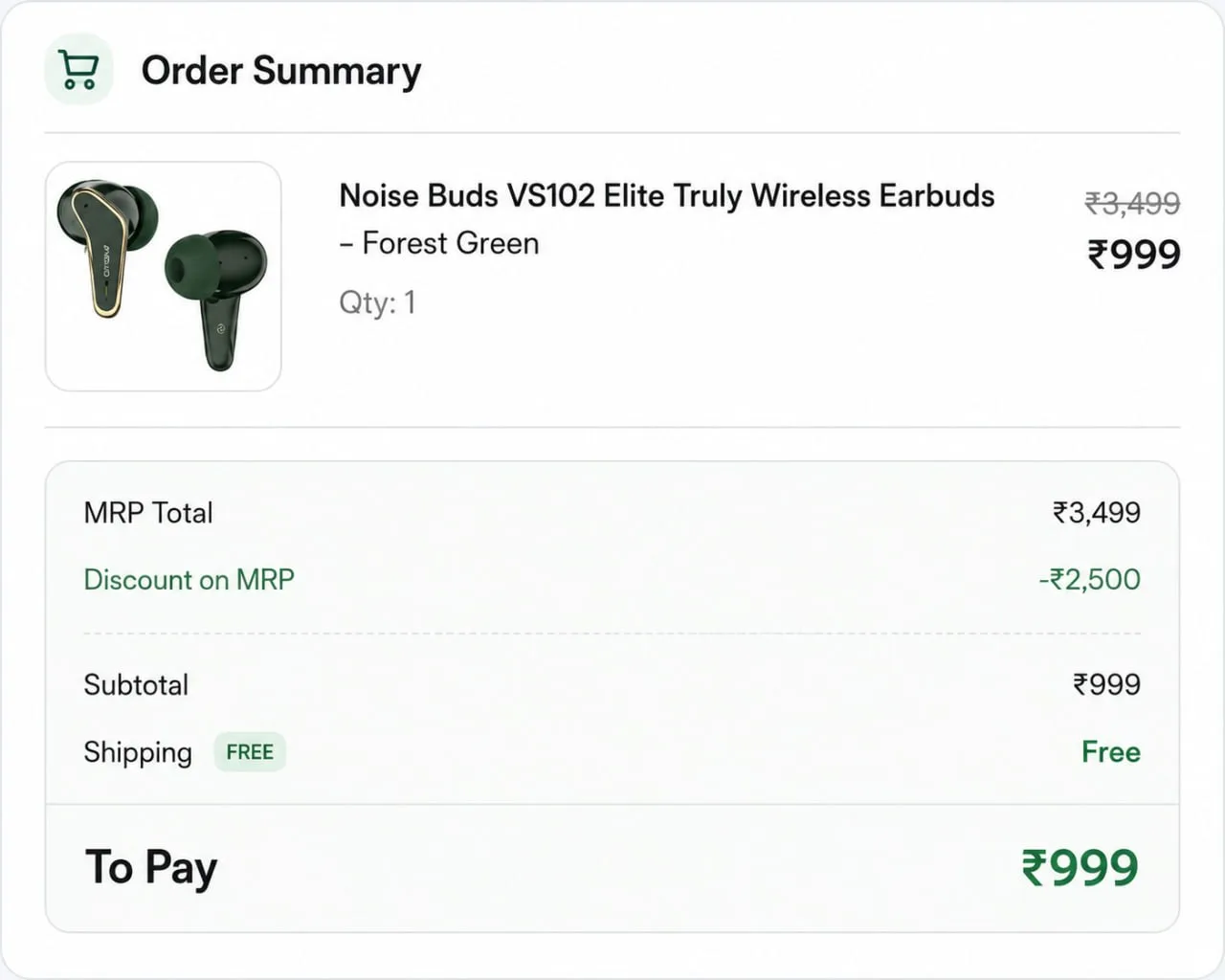 🎧 Noise Buds VS102 Elite
