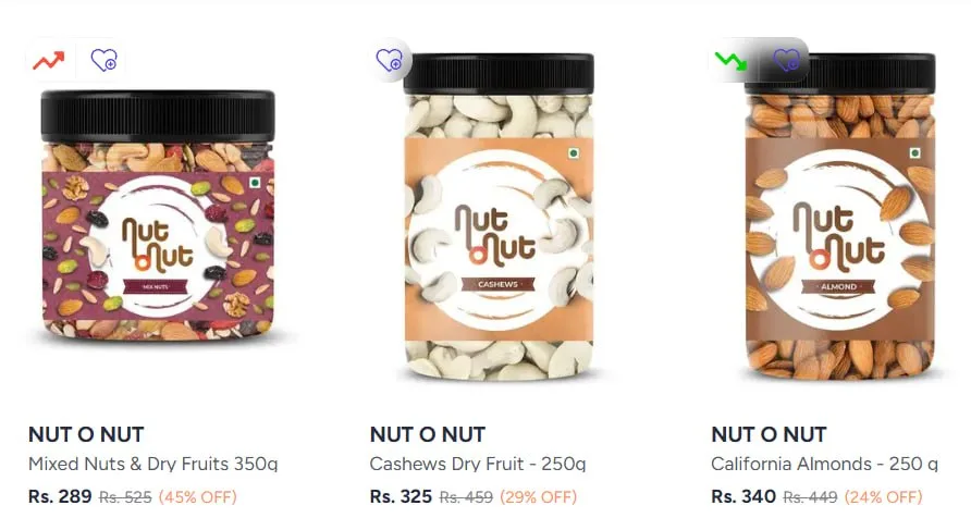 **Myntra | Nuts seeds and Dried fruits Gourmet starting at 290/-**