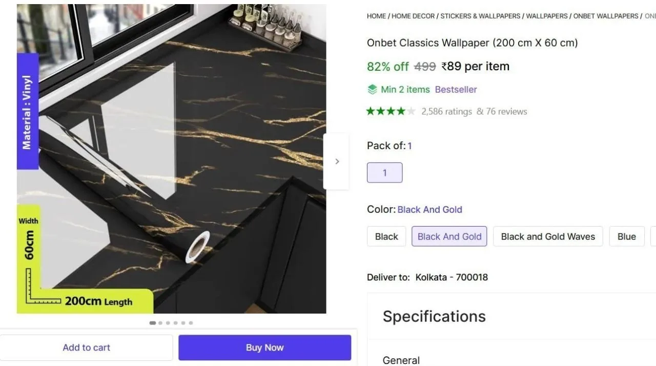 **Shopsy | 💥 Big Size Wallpaper @ ₹89