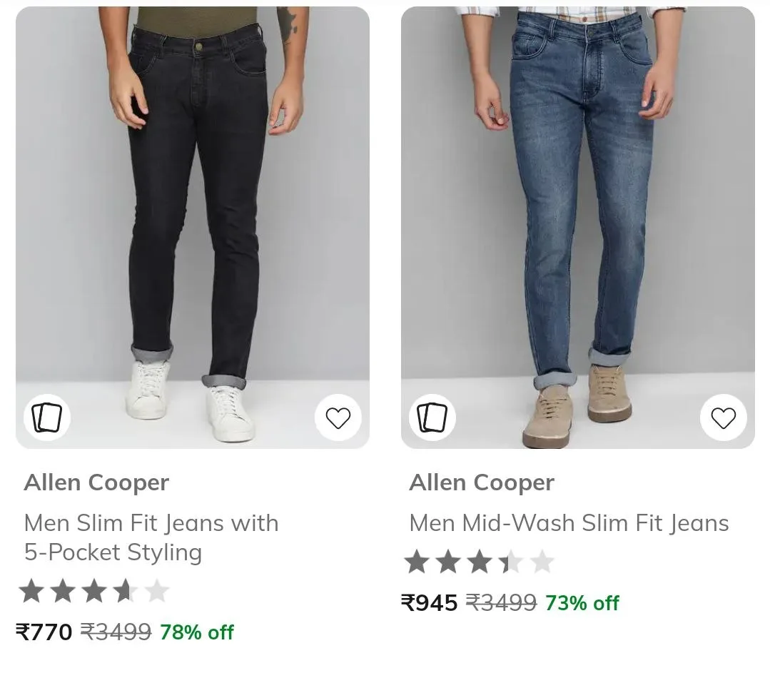 🔥 LOOT - Ajio Loot : Upto 80% Off On Allen Cooper Clothing.