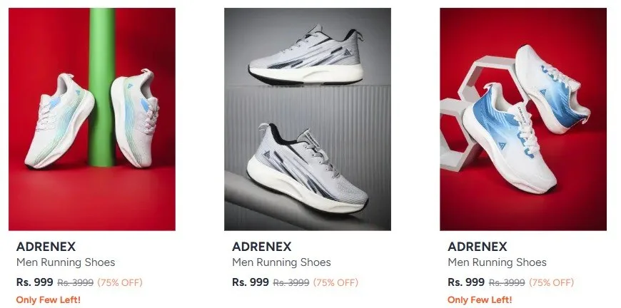 🔥 LOOT - **Myntra Loot : Min 70% OFF on Branded Men’s Shoes** 🔥🔥