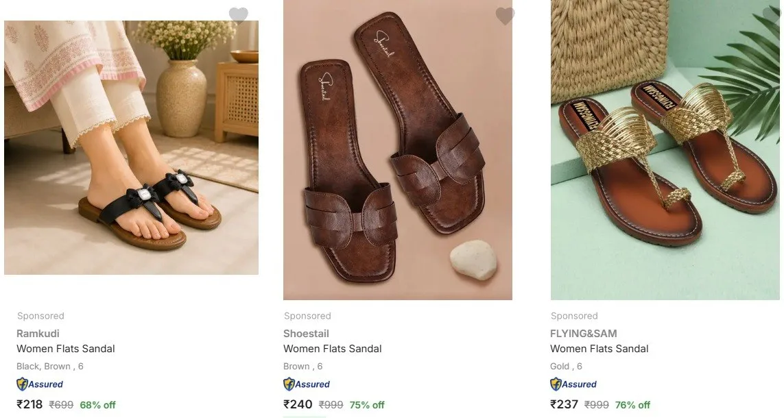 Flipkart Women’s Footwear Deals — Budget to Trendy