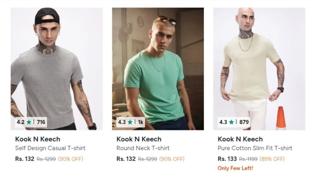 Myntra Right To Fashion Sale is LIVE : Upto 90% Off : Branded Clothing.