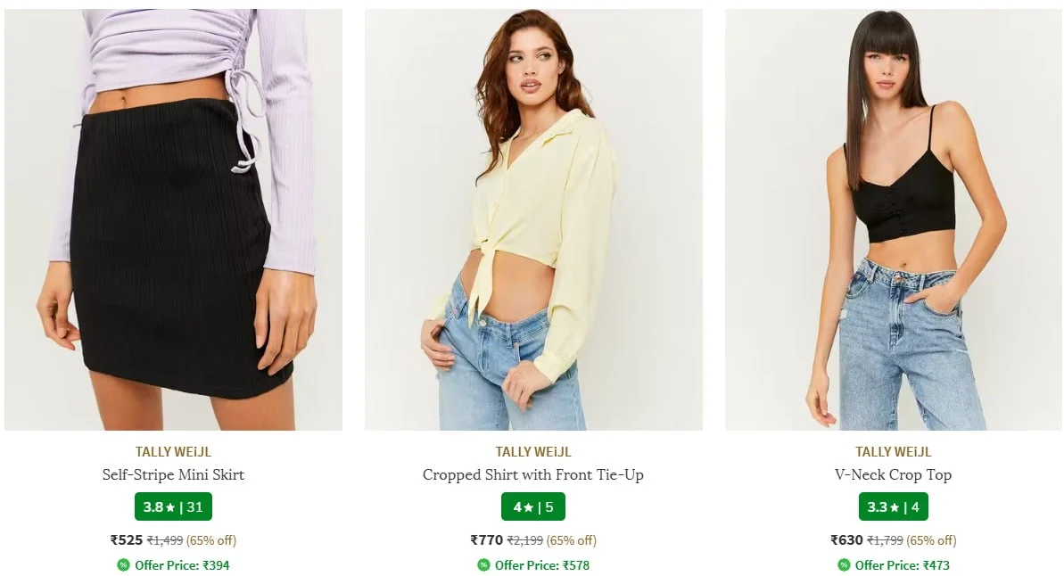 **AJIO : Upto 80% Off On International Brands Clothing