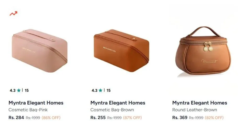 Myntra | Makeup Organizers starting at 119/-