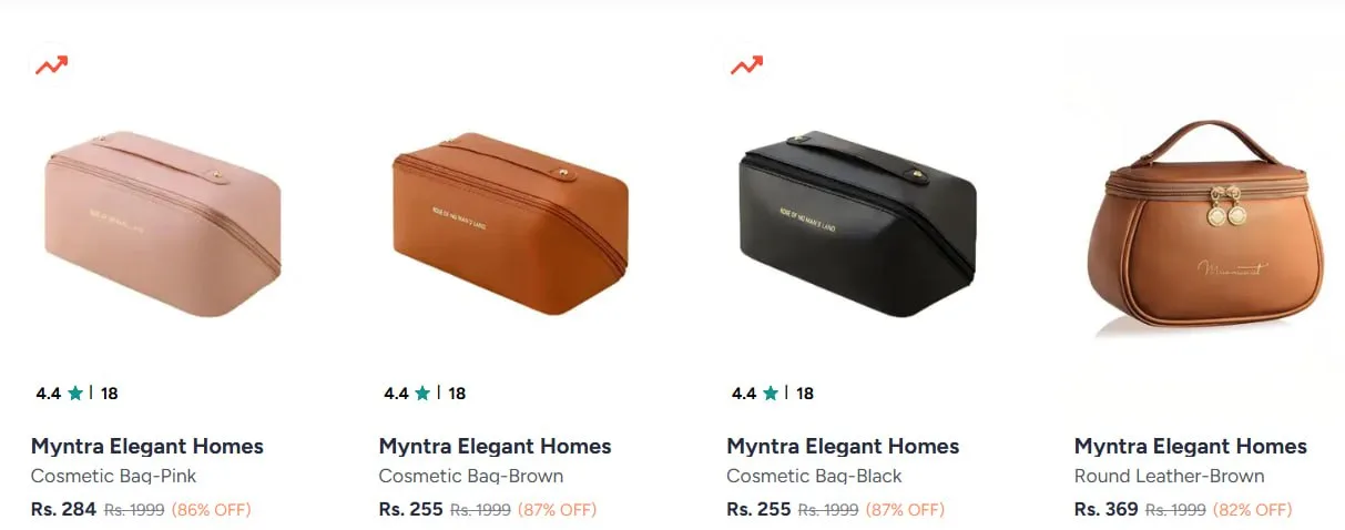 Myntra | Makeup Organizers starting at 119/-