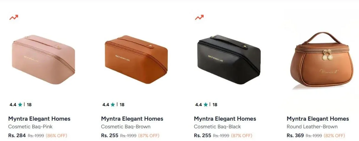 Myntra | Makeup Organizers starting at 119/-