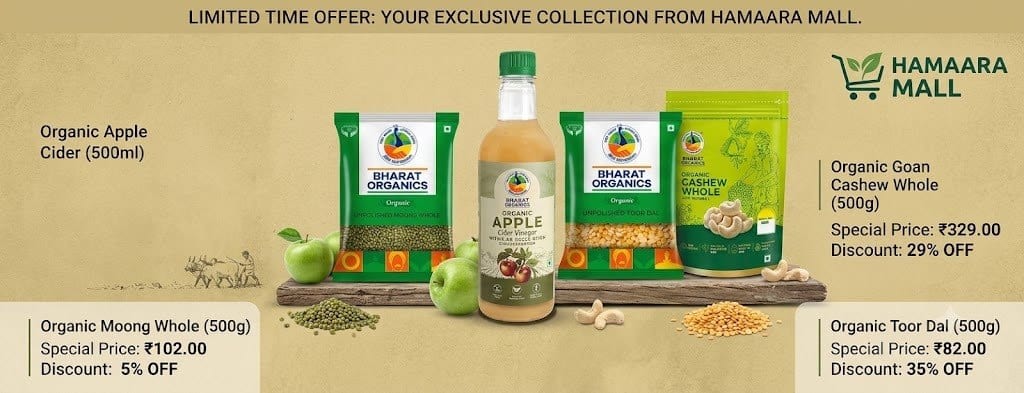 HAMAARA MALL | Premium Bharat Organics Groceries Today! 💥