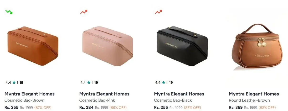 Myntra | Makeup Organizers starting at 119/-