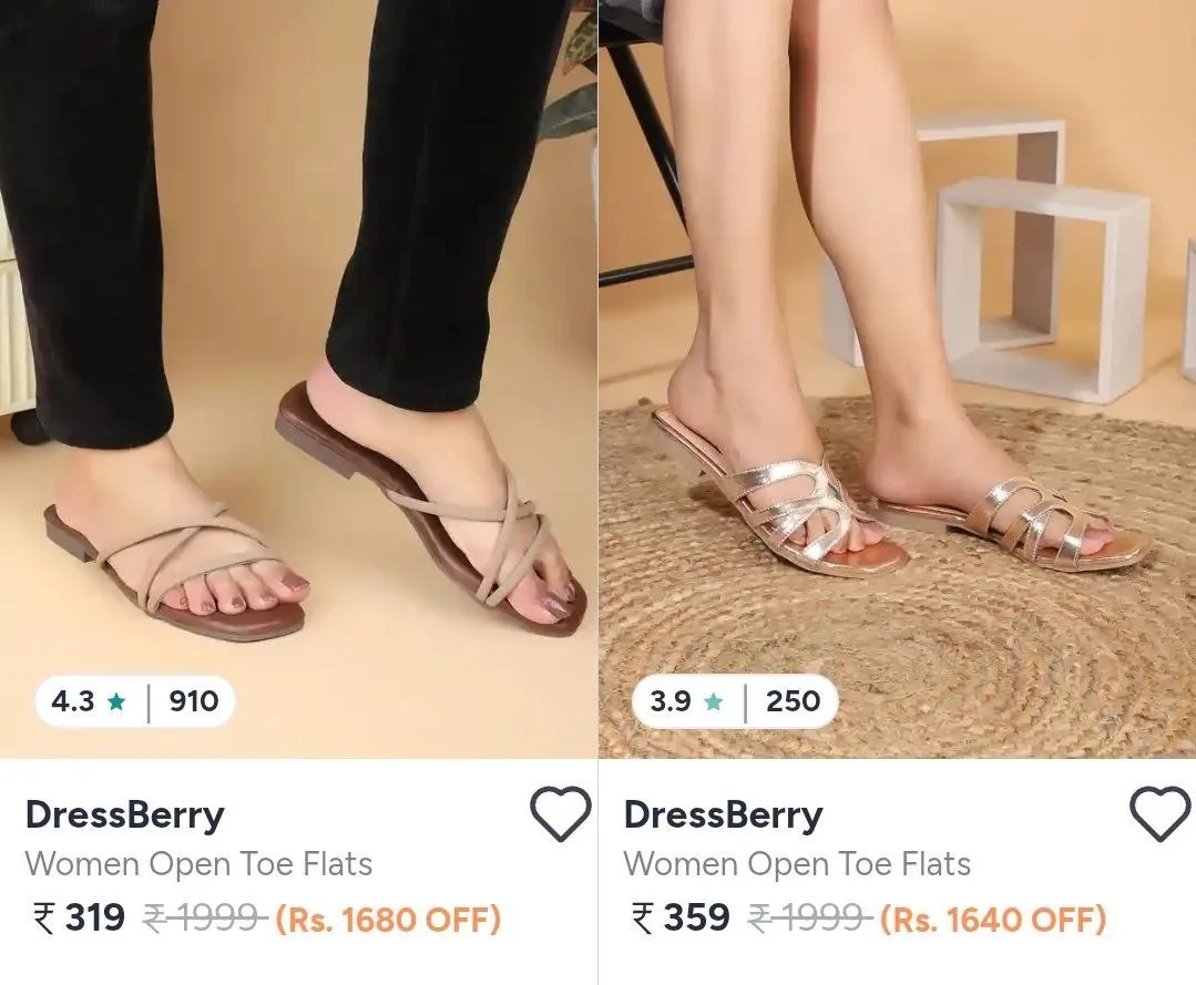 👠MYNTRA FOOTWEAR STEALS