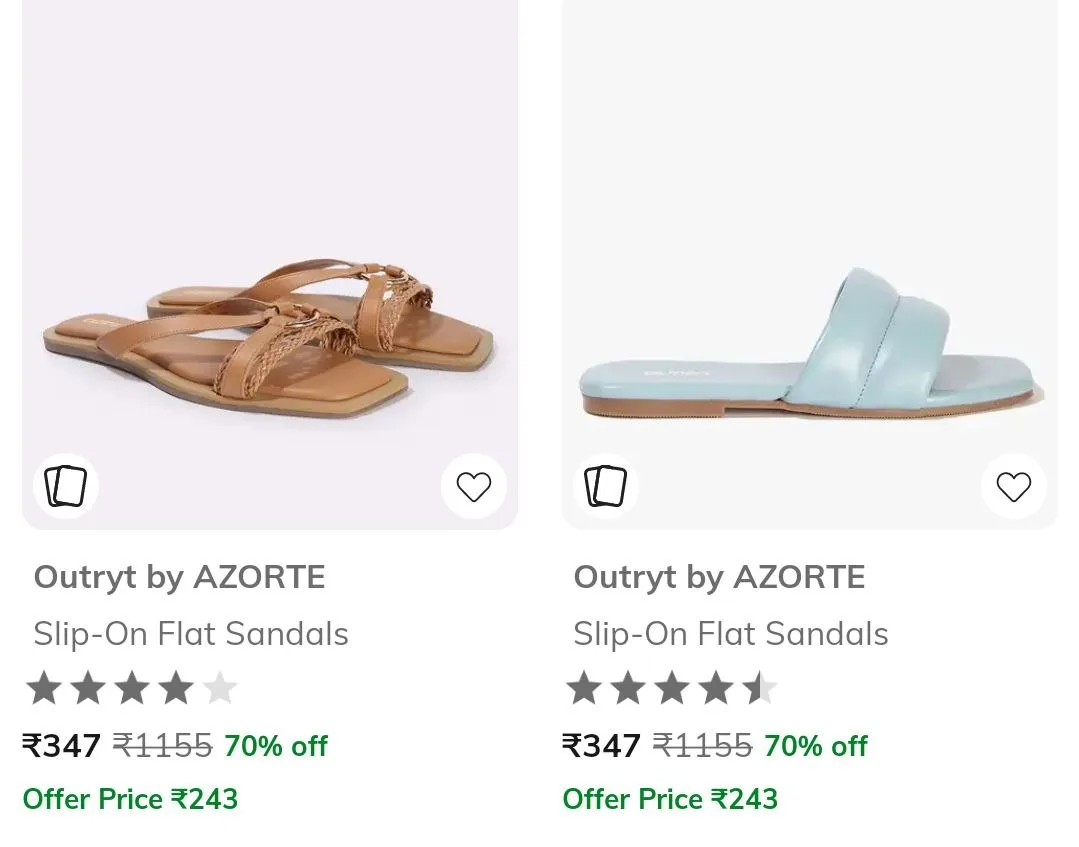 🔥 LOOT - AJIO Loot : Upto 86% Off On Branded Women’s Footwear (Inc 5.,Buda Jeans Co, Etc).