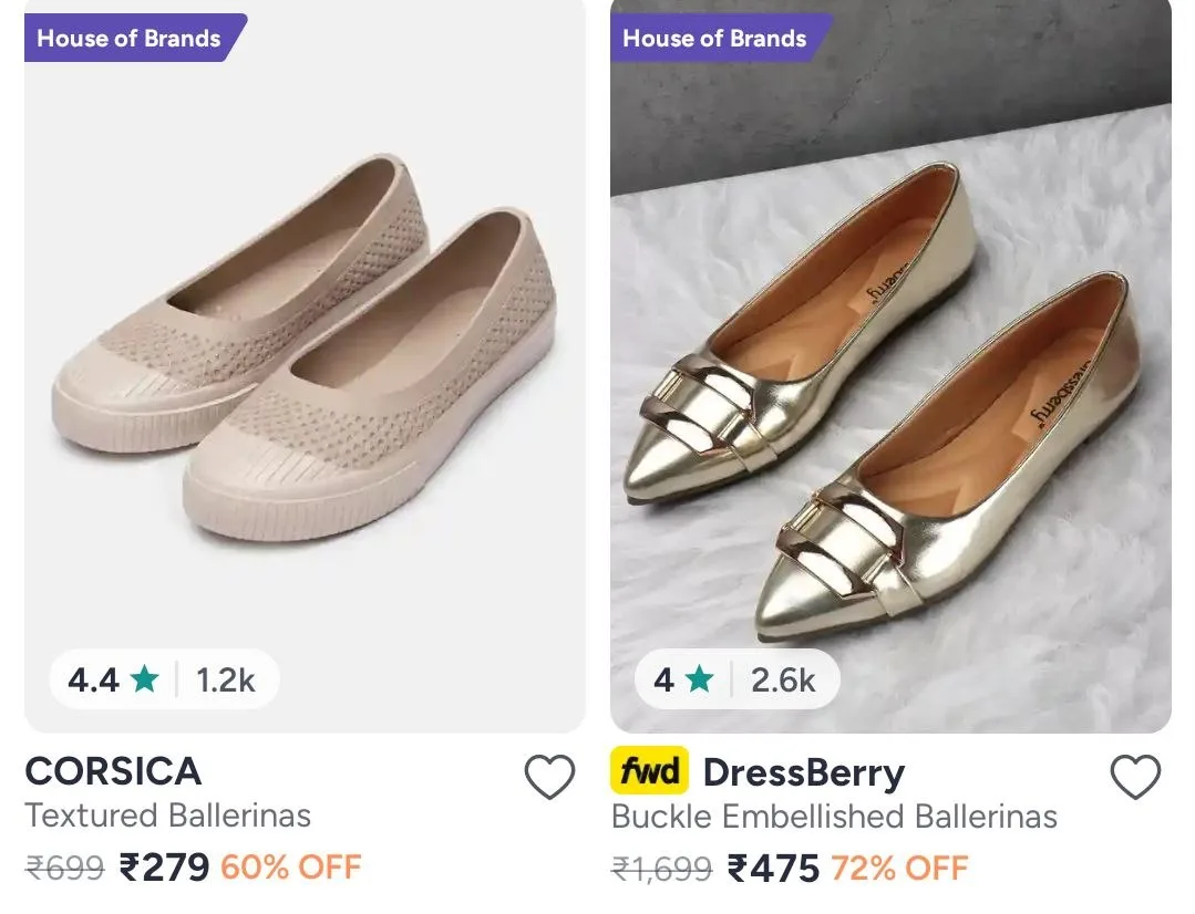 👠MYNTRA FOOTWEAR STEALS
