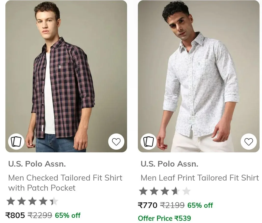 🔥 LOOT - AJIO Loot : Upto 70% Off On USPA Clothing.