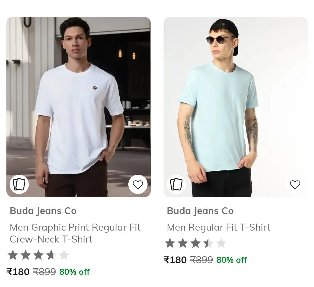 Combo Deal – T-Shirts, Trousers, Shirts, Jeans & 3 more