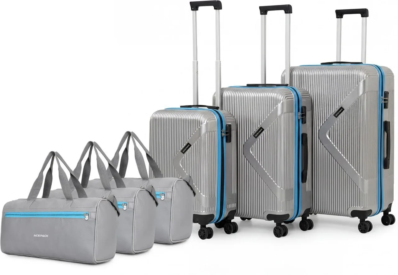 84% Off - Acepack Set of 6 Luggage At Rs.5,329