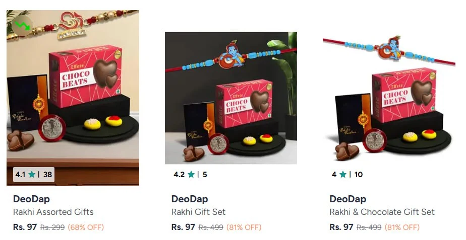 **Myntra | Buy Assorted Gifts starting