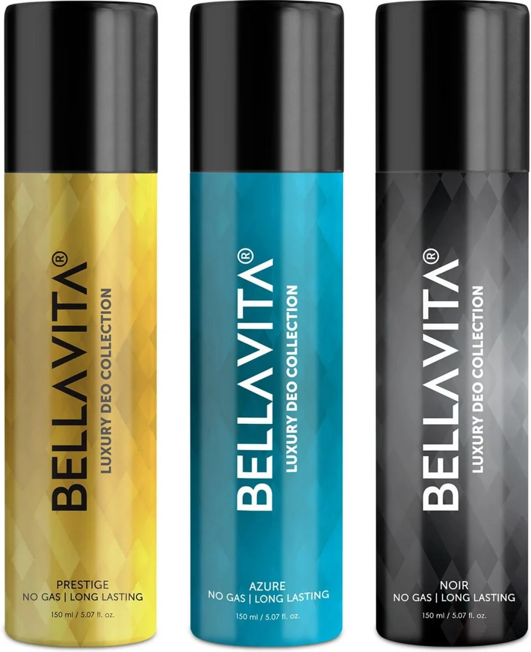 **Flipkart | Noir,Azure & Prestige Deo Parfum Combo|3x150ml|Long lasting @299 **