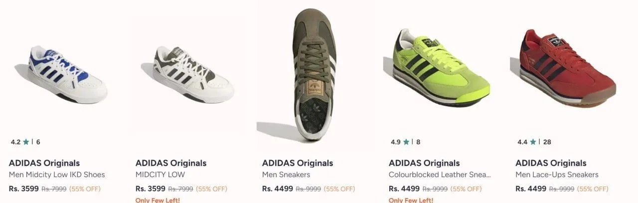 Adidas ORIGINALS Sneaker From @3599