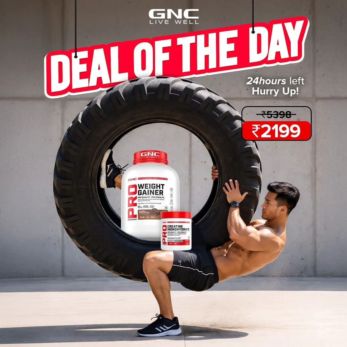 **💪 GNC Deal of the Day 💥**