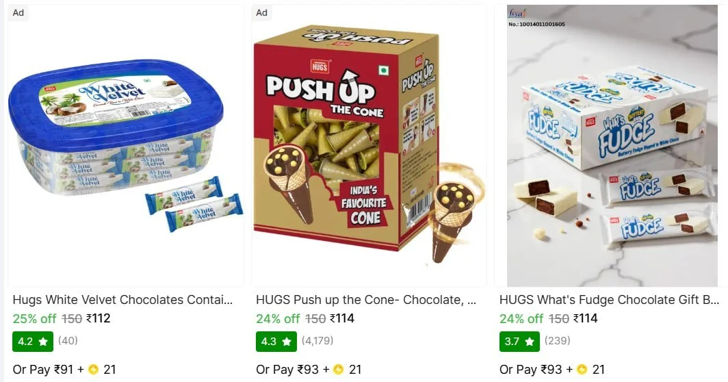 Chocolates From ₹112