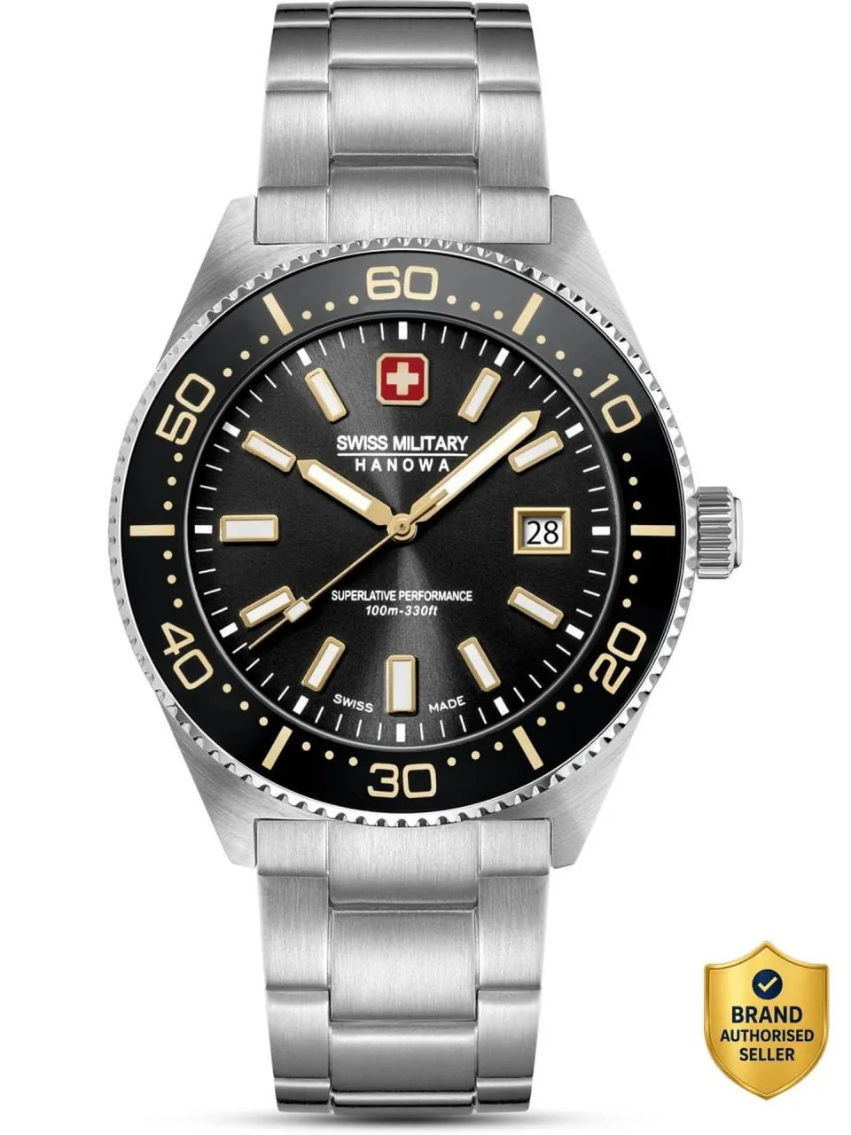 58% Off - Swiss Military Analog Watch For Men At Rs.16,109