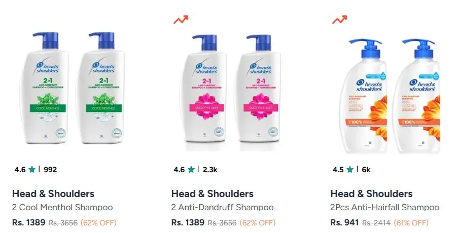 **Myntra | Pantene & Head&Shoulders ****@Min40****%
