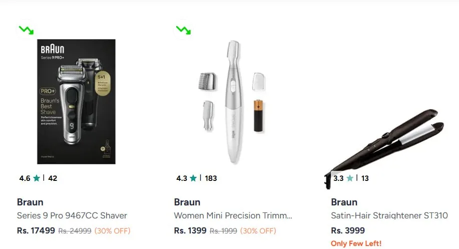 **Myntra | Braun @30% Off