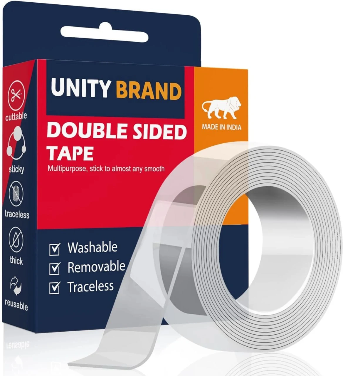 87% Off - Unity Brand Double Sided Tape At Rs.129