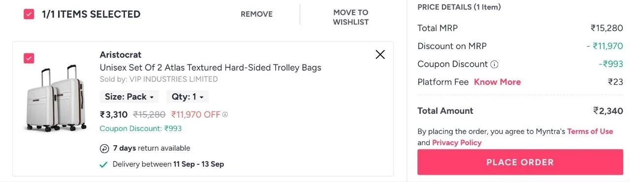Apply Code  ONLY4YOU Masterlink