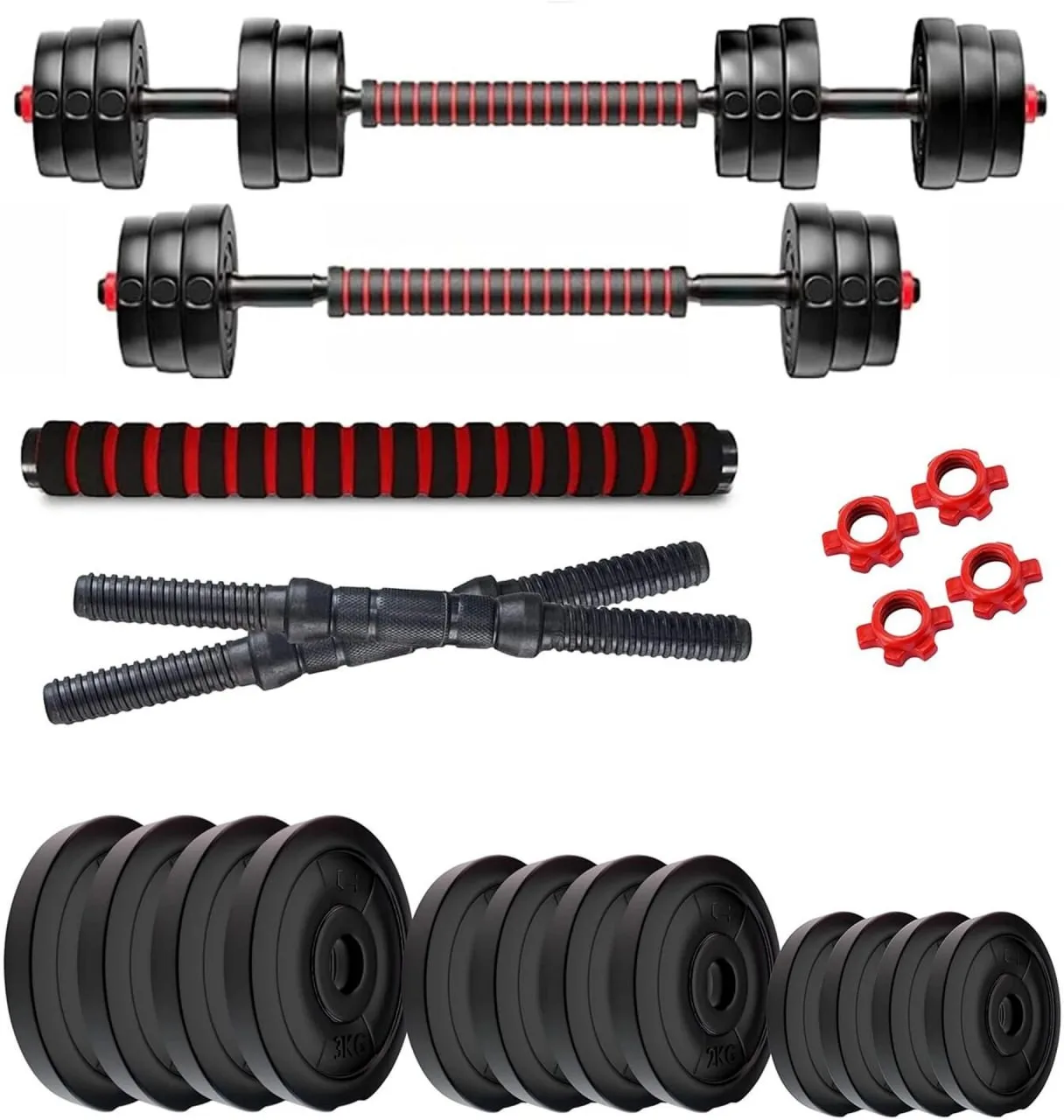 77% Off - Adrenex Dumbbells Kit 24 Kg At Rs.1,069
