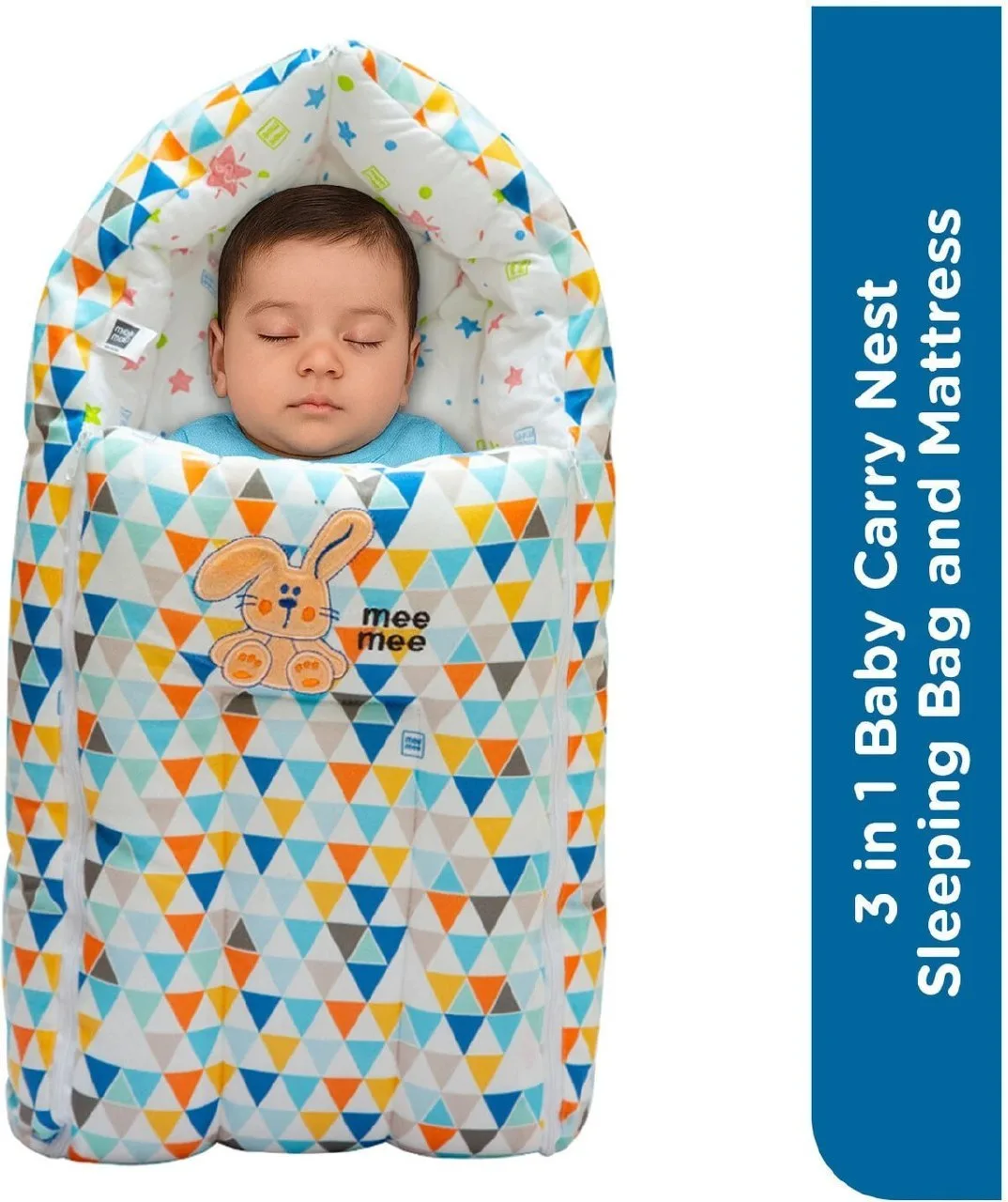 54% Off - MeeMee Baby Bed, 3 in 1 At Rs.458